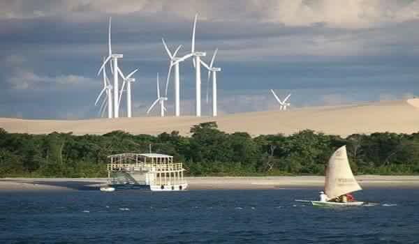 Pousada Canto Da Barra Fortim Bagian luar foto